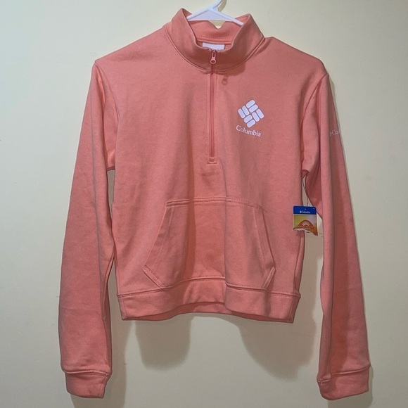 Columbia Sweaters - Womens New Columbia Peach Terry Sweater